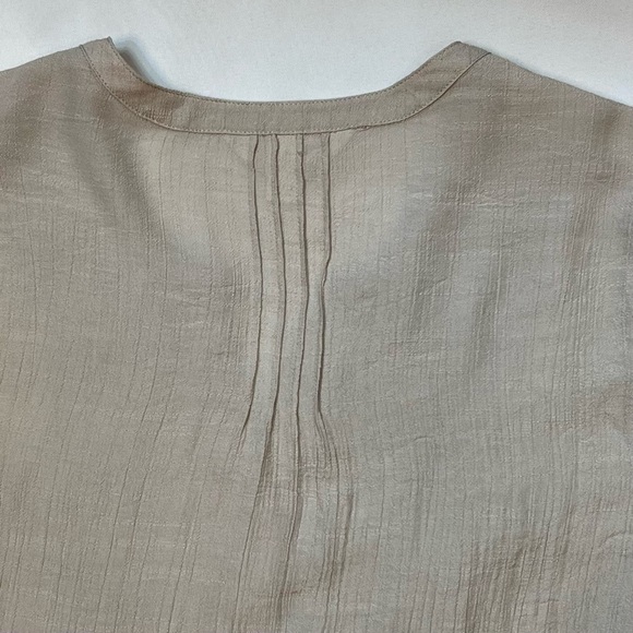 $5 ADD ON with $15+ Bundle Krazy Kat Boho Crochet Trim Tunic Blouse Sz M EUC - Picture 6 of 13